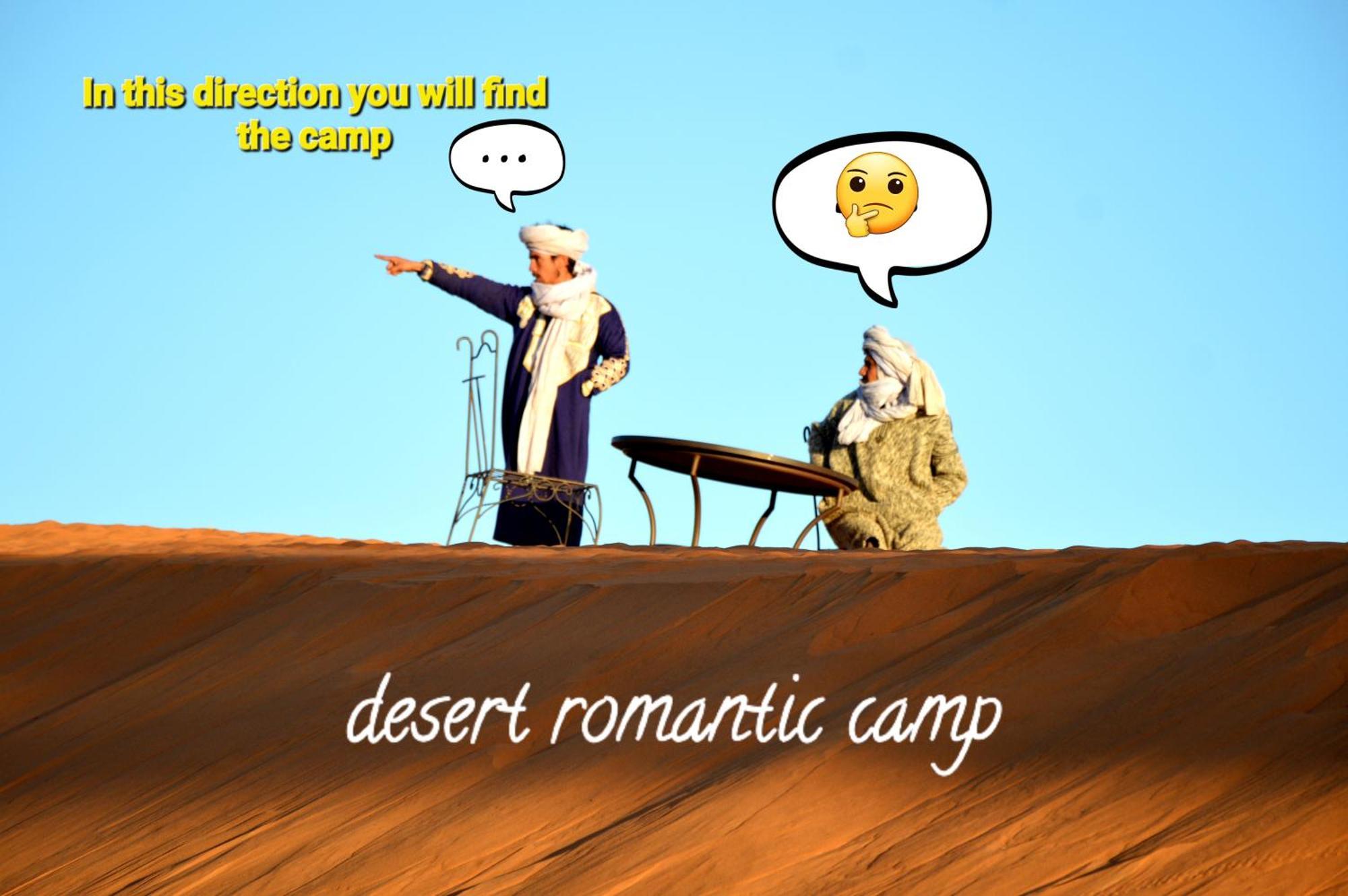 Desert Romantic Camp Merzouga Zewnętrze zdjęcie